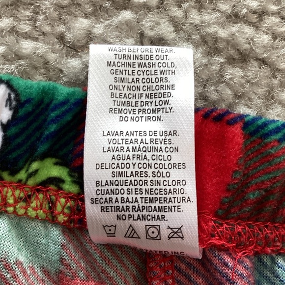 Men’s Grinch Plaid Pajama Pants - XXL - Picture 5 of 5